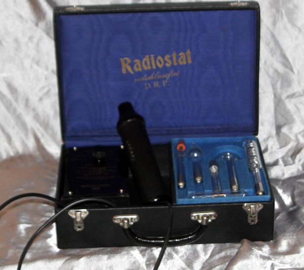 Lovely 5pc Radiostat Violet Wand / Violet Ray