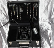 Lovely 1960s 8pc Fluvita Violet Wand / Violet Ray